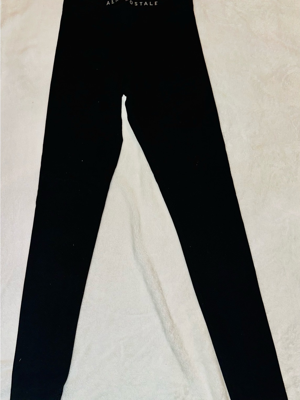 Aeropostale Black Athletic Leggings Women's